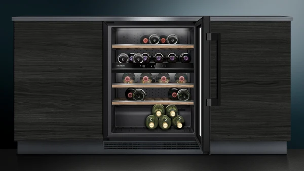 Siemens iQ500 Wine Cooler With Glass Door 82 x 60cm KU21WAHG0G - Image 3