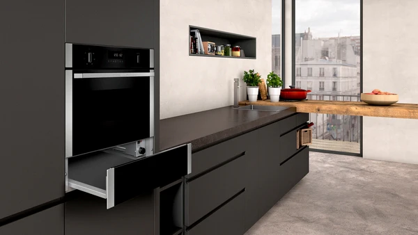 NEFF N50 BUILT-IN WARMING DRAWER 14CM STAINLESS STEEL N1AHA01N0B - Image 3
