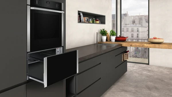 NEFF N50 BUILT-IN WARMING DRAWER 29CM STAINLESS STEEL N1AHA02N0B - Image 3