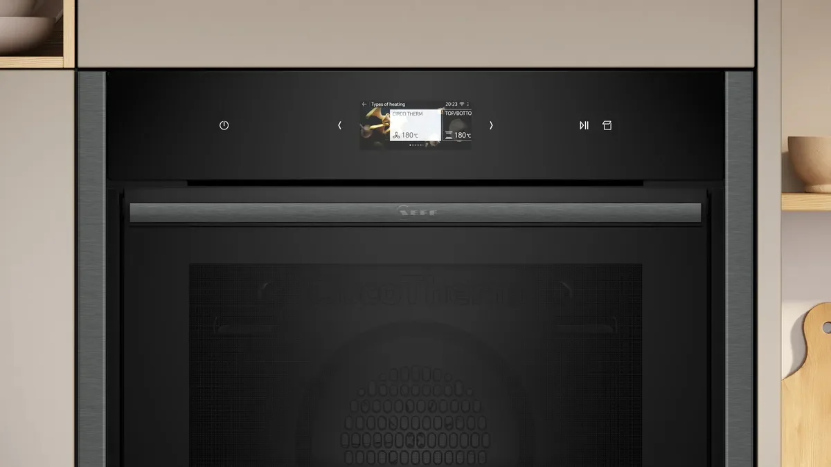 NEFF B64VS71G0B N90 Built-in oven with added steam function 60 x 60 cm Graphite-Grey - Image 2