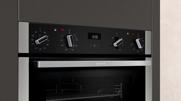 NEFF N50 BUILT-IN DOUBLE OVEN U1ACE5HN0B - Image 4