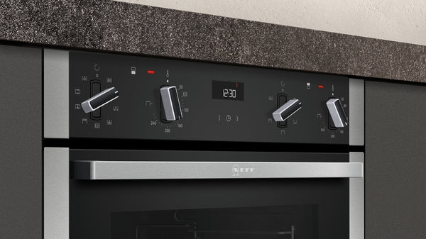 NEFF N50 BUILT-UNDER DOUBLE OVEN J1ACE2HN0B - Image 4