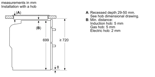 NEFF N50 BUILT-UNDER DOUBLE OVEN J1ACE2HN0B - Image 8