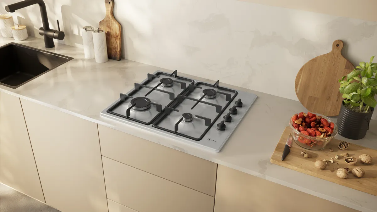 NEFF T26BKP6N0 N30 Gas hob 60 cm Stainless steel - Image 4