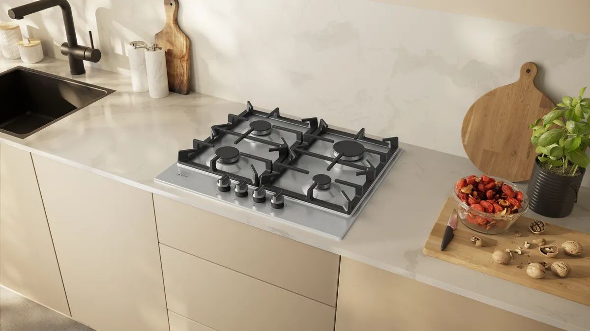 NEFF T26CIP8N0 N70 Gas hob 60 cm Stainless steel - Image 2