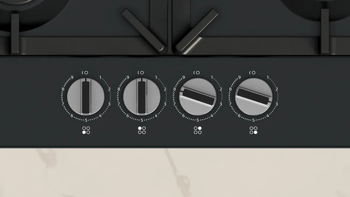 NEFF T26CIP8S0 N70 Gas hob 60 cm Enamel-Black - Image 5