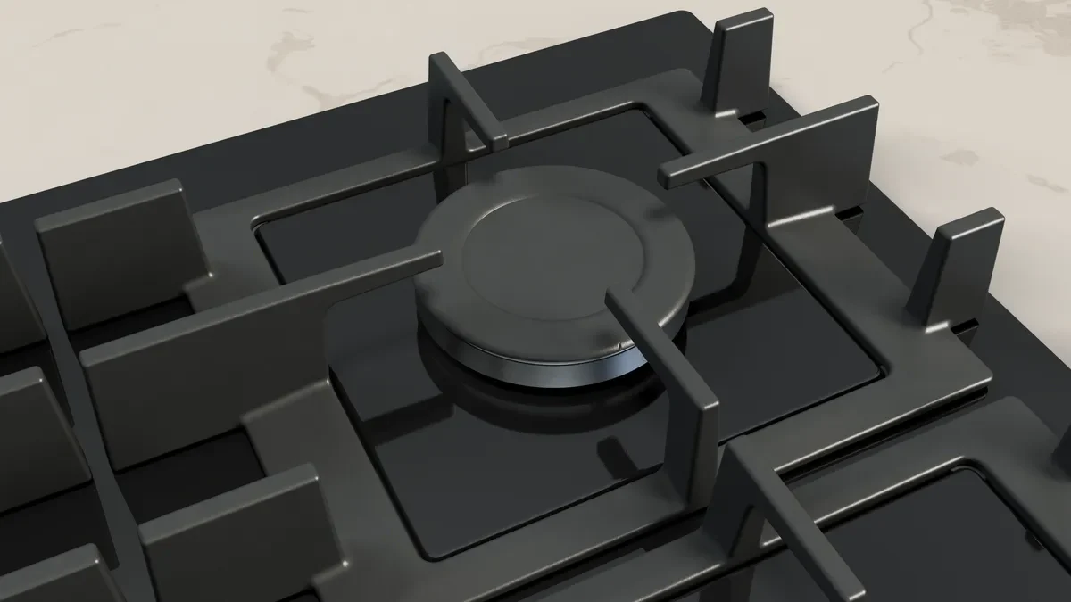 NEFF T26NKP4S0 N50 Gas hob 60 cm Tempered glass, Black - Image 3