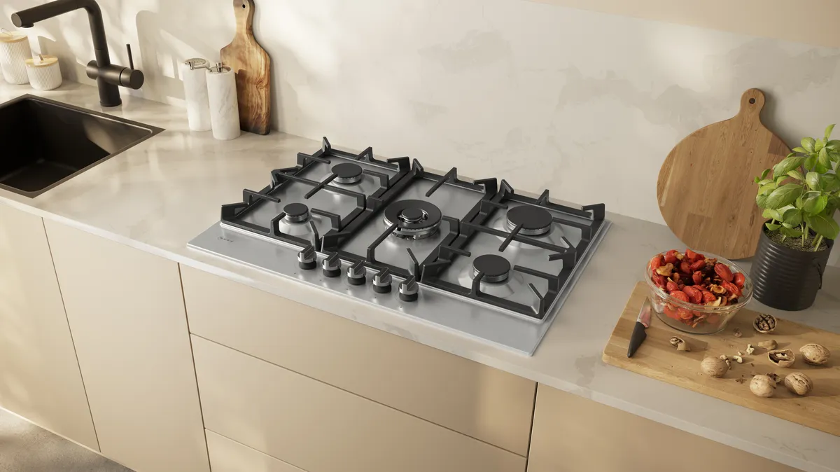 NEFF T27CIQ8N0 N70 Gas hob 75 cm Stainless steel - Image 2