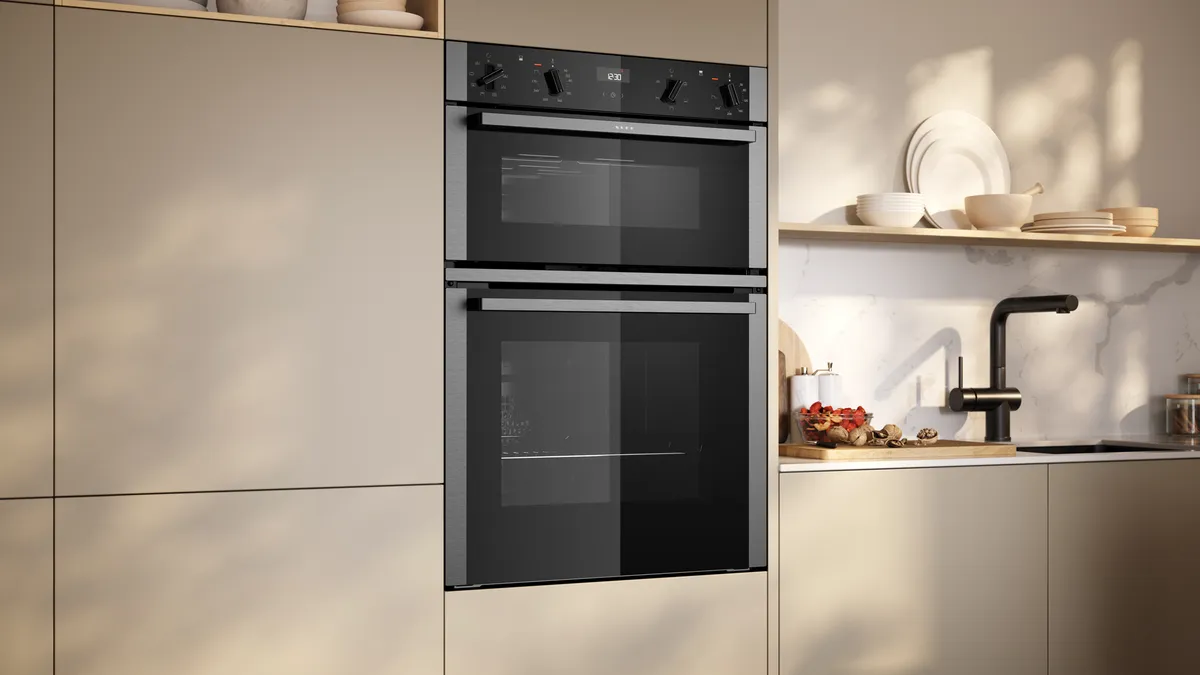 NEFF U1ACE2AN3B N50 Built-in double oven-Stainless steel - Image 2