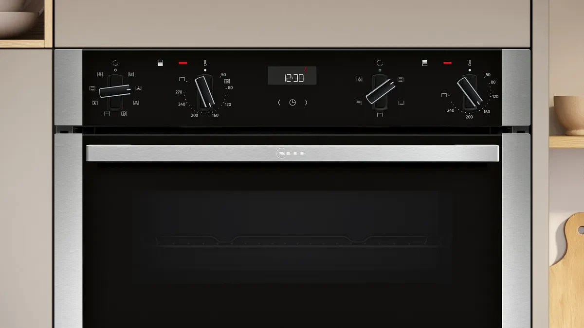 NEFF U1ACE2AN3B N50 Built-in double oven-Stainless steel - Image 4