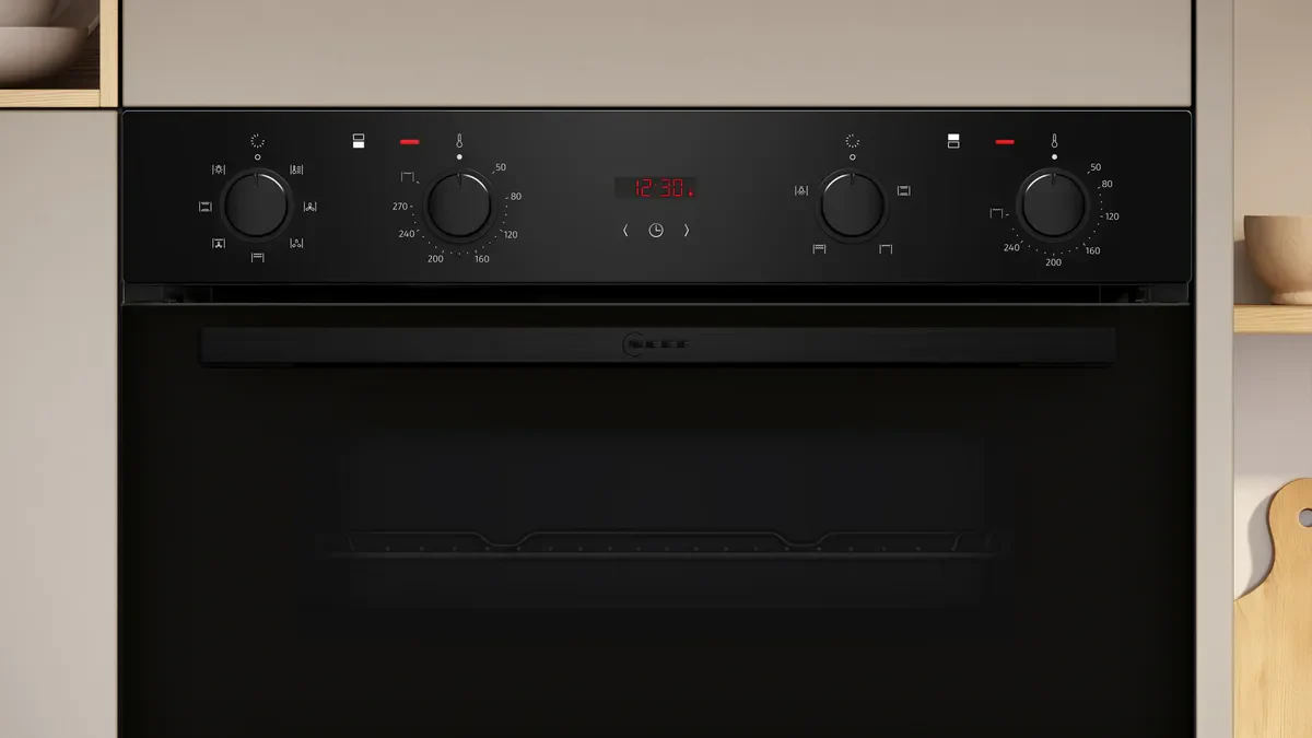 NEFF U1DCC0AK3B N30 Built-in double oven-Black - Image 2