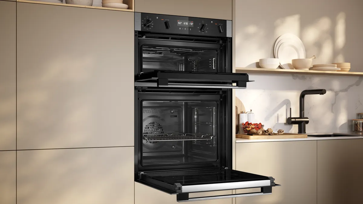 NEFF U2ACH7AN7B N50 Built-in double oven-Stainless Steel - Image 4