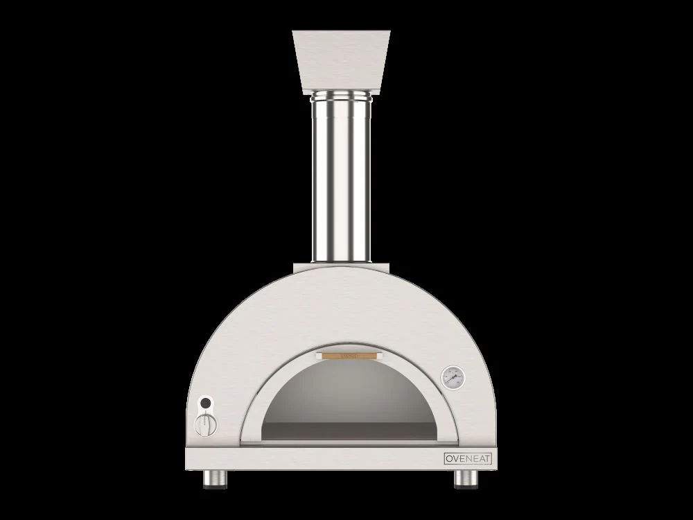 Oveneat GDD-2X Stainless Steel Double gas oven with glass drop-down door includes pizza peel - Image 5