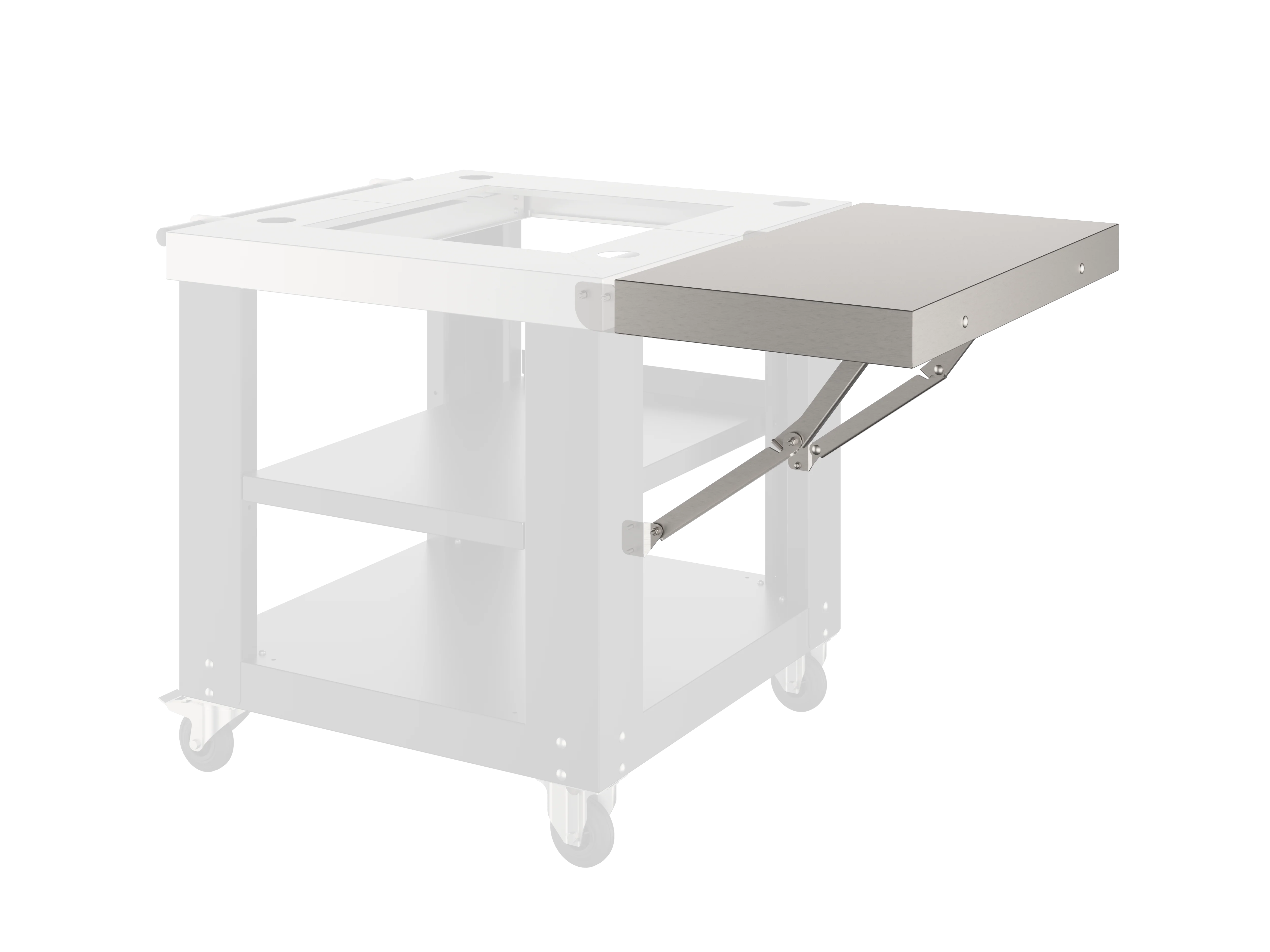 Oveneat TRRX5A004 Side Shelf for Five Pizza Oven Trolley - Stainless Steel