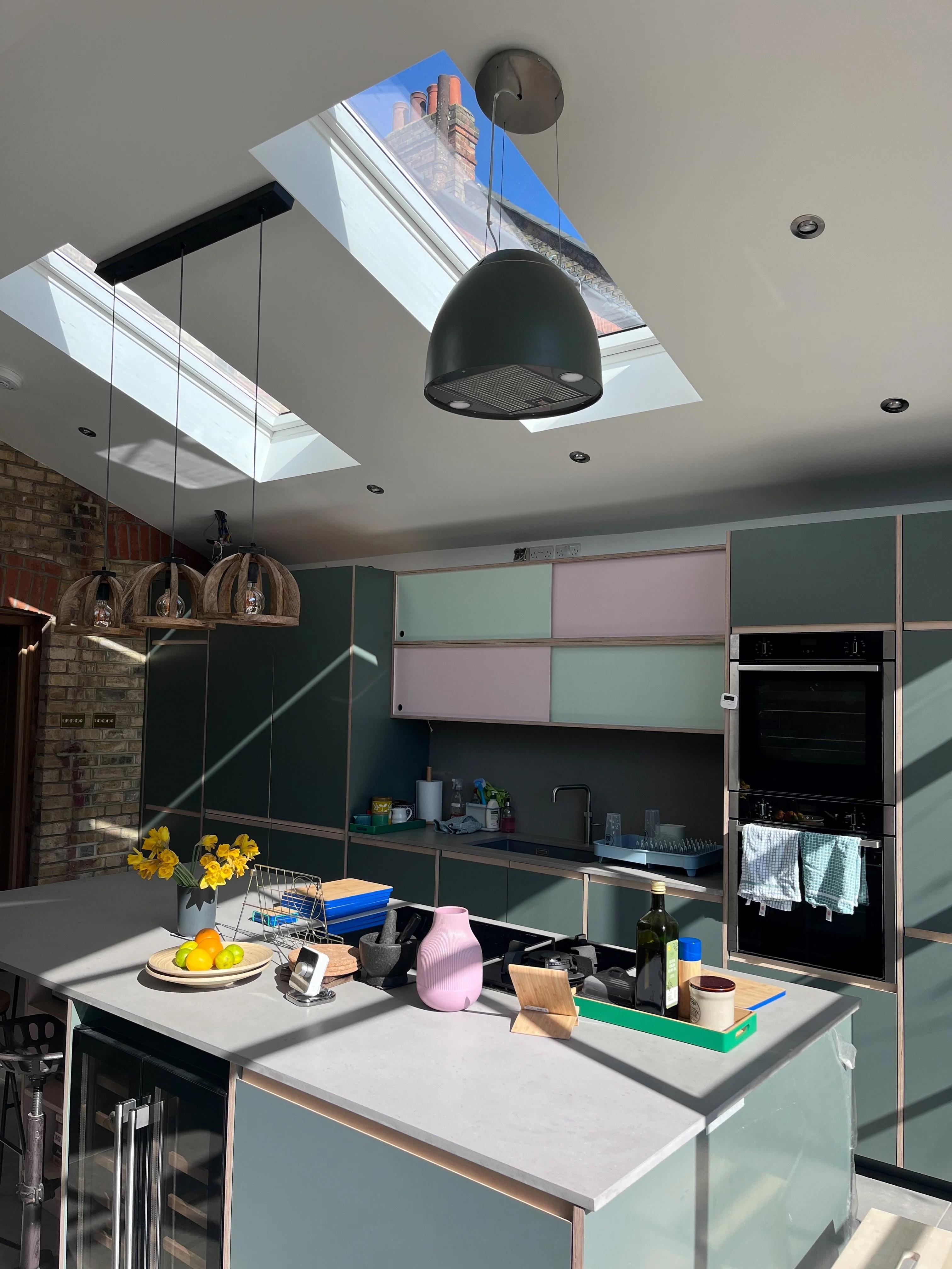 PAINT TO ORDER - Airforce New Moon 45cm Island Cooker Hood with Integra System - Image 4